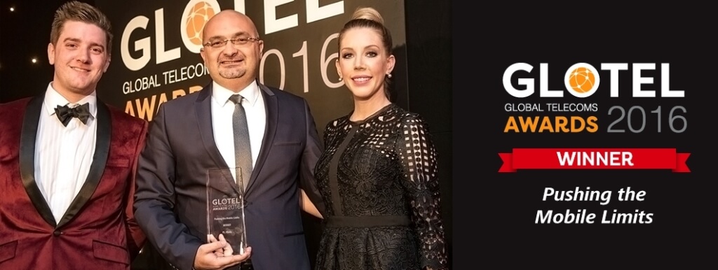 P.I. Works Won Glotel Global Telecoms Award for “Pushing the Mobile Limits”