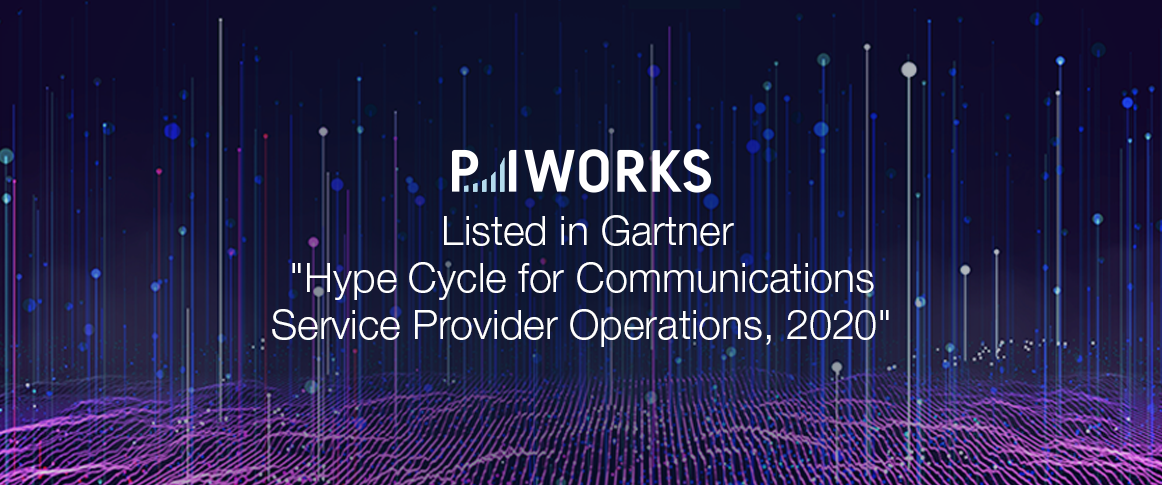 P.I. Works Listed in Gartner’s Hype Cycle for Communications Service Provider Operations, 2020